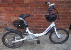 Hopper ebike 24v electric powered bicycle with helmet & charger