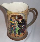 Beswick jug with scenes from Hamlet