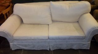 Lge white sofa