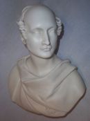 Parian bust of Prince Albert (no base)