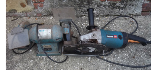 Wolf Disel grinder & Makita type 2 disc grinder