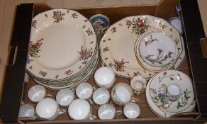 Crockery inc. some Royal Doulton 'Old Leeds Spray'