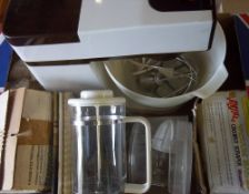 Kenwood Chef mixer with accessories