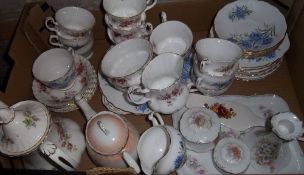 Royal Steward & Royal Albert part tea services