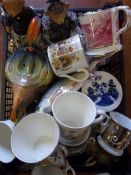 Sel. ceramics, teapot, royal memorabilia, cars, etc
