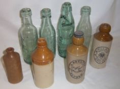 Sel. of bottle inc J East Louth, Farmer Chemist Spilsby, Houlden Spilsby, etc