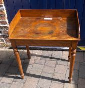 Small pine wash-stand/table