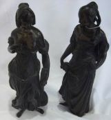 Pr. Speltor figurines of two women