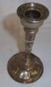 Silver candlestick  Chester 1734 approx 6 oz