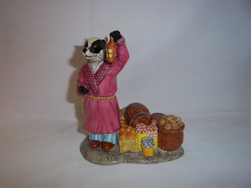 Royal Doulton Wind In The Willows figurine "Badger's Winter Store"