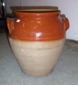 Lg. stoneware pot
