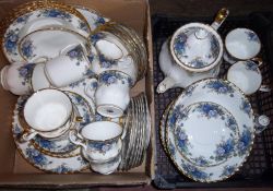 Royal Albert 'Moonlight Rose' part tea set