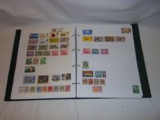 Album stamps inc. Korea, Luxembourg, Malta, Norway, Japan, Mexico etc.