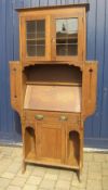 Arts & Crafts bureau bookcase