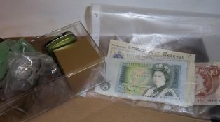 Sel. GB coins & notes