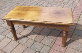 Oak coffee table