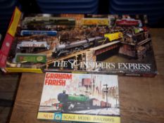 HO gauge 'Mikado Edition' train set & Graham Farish N gauge 'Goods' set