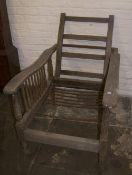 Colonial style lounger