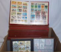 Well presented stamp collection comprising 12 stock stamp albums containing foreign  & GB stamps