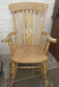 Modern country rocking chair