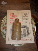 D. Gresswell vets bottle of Louth, Louth playgoers society 71-72 programme