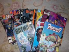 Sel. DC Batman comics, DC Comic Adaption booklet etc.