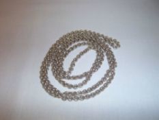 Silver belcher chain wt approx. 2oz