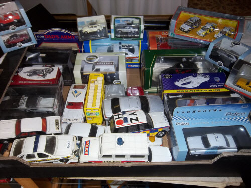 Sel. die cast vehicles some boxed