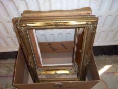 4 gilt picture frames