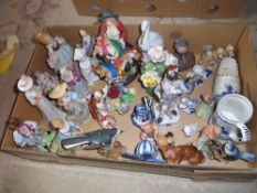 Sel. figurines, posy ornaments etc.