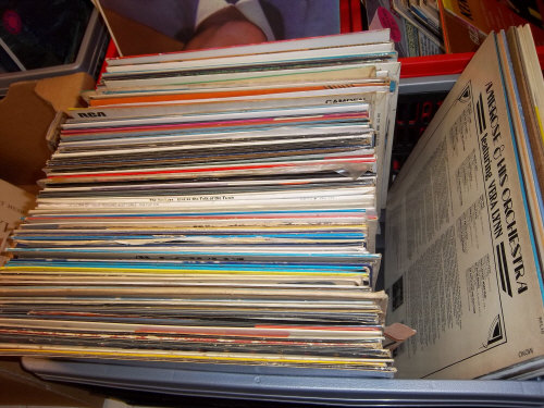 Sel. 33rpm records inc. Cliff Richard, Big Band, Hancock etc.