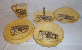 Sel. Royal Doulton series ware with 'The Jolly Drover' design