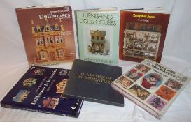 6 books on dolls houses & dolls house furniture