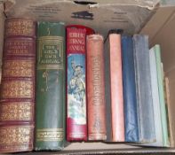 Sel. books inc. 'Chatterbox', 'The Girls Own Annual', 'Bunyan's Select Works' etc.