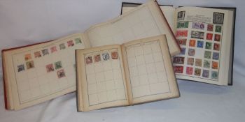 3 stamp albums of World Stamps