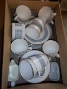 Royal Doulton 'Counterpoint' part tea set