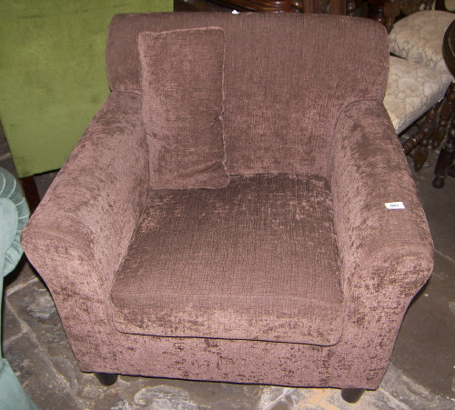 Modern upholstered armchair