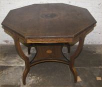 Edw. octagonal table