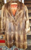 Ladies fur coat