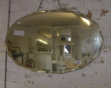 Oval mirror