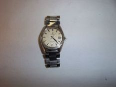 Gentlemans Omega Seamaster wristwatch