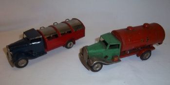Minic tanker & Minic dustcart
