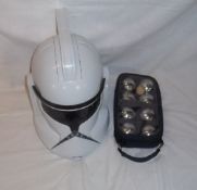 Talking Storm Trooper helmet & set Boulles