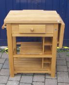 20th c. T&G butchers block/kitchen unit