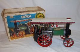 Mamod steam traction engine TE1a in original box