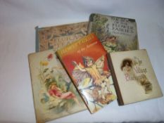 ``The Book of the Flower Fairies`` with partial dust cover & ``Flower Fairies of the Autumn``  by