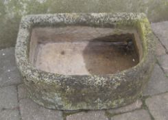 Stone trough