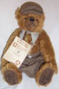 Hermann Ltd ed (85/1000) ``Professor Higgins Bear`` with growler