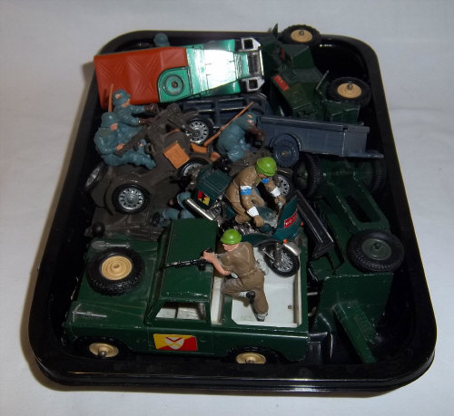 Sel. Britains military vehicles etc.