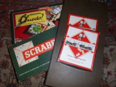 1950s Monopoly game, Cluedo & Scrabble